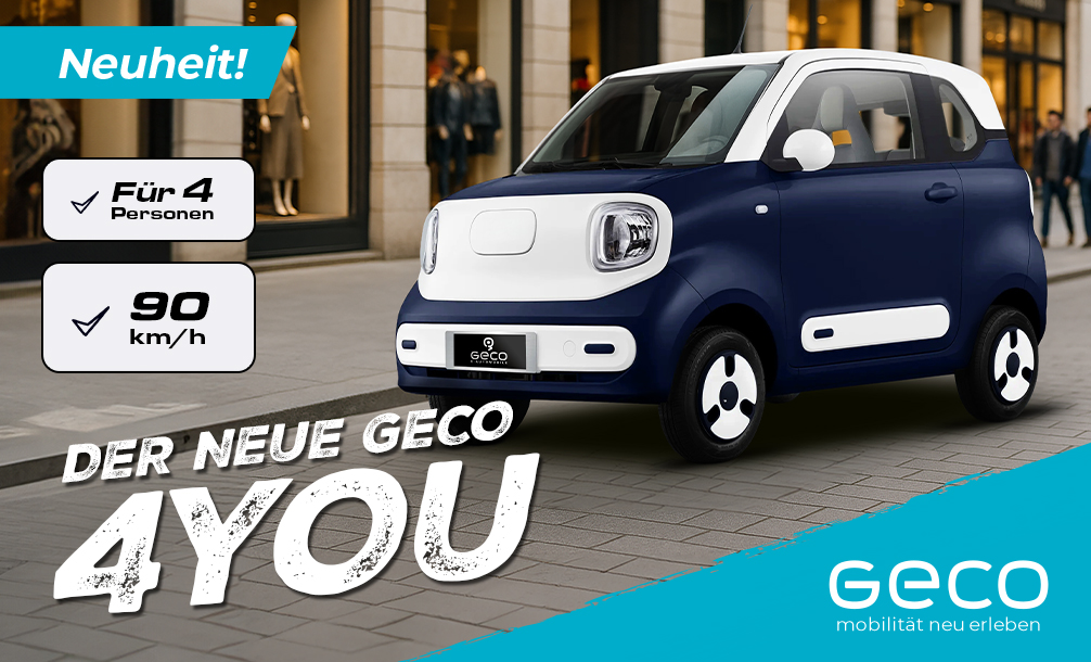 ElektroautoGECO 4YOU 90KM/h